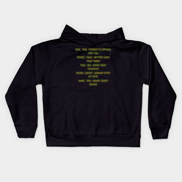 Horror Lullaby Kids Hoodie by Scar